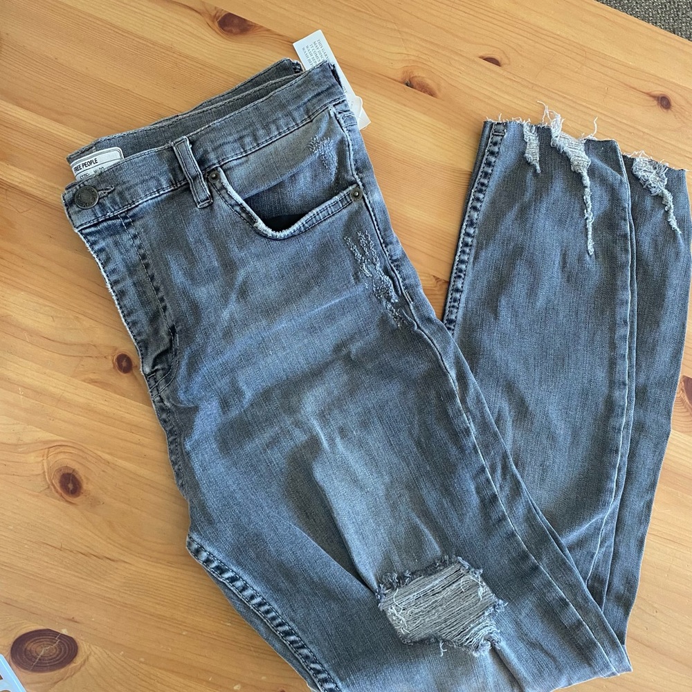 Free people ripped jeans